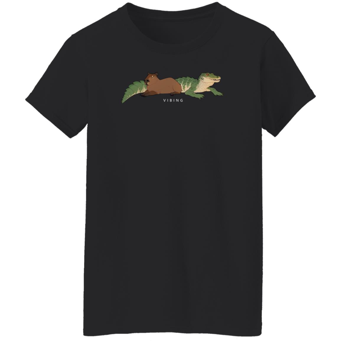 Gators Daily X Capybara Shirt Gators Daily Store - Teechipus