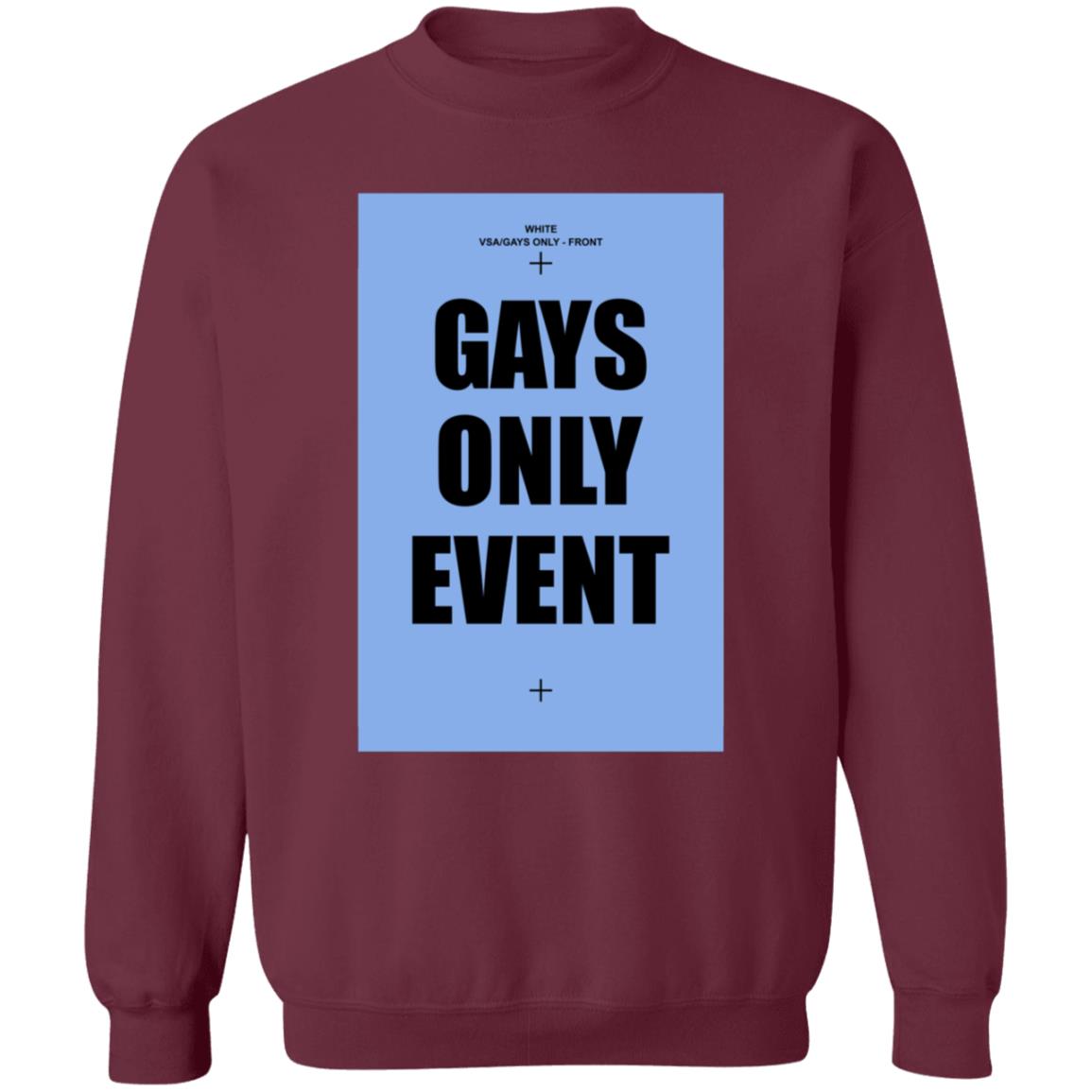 Gays Only Event Shirt Kevin Abstract - Teechipus