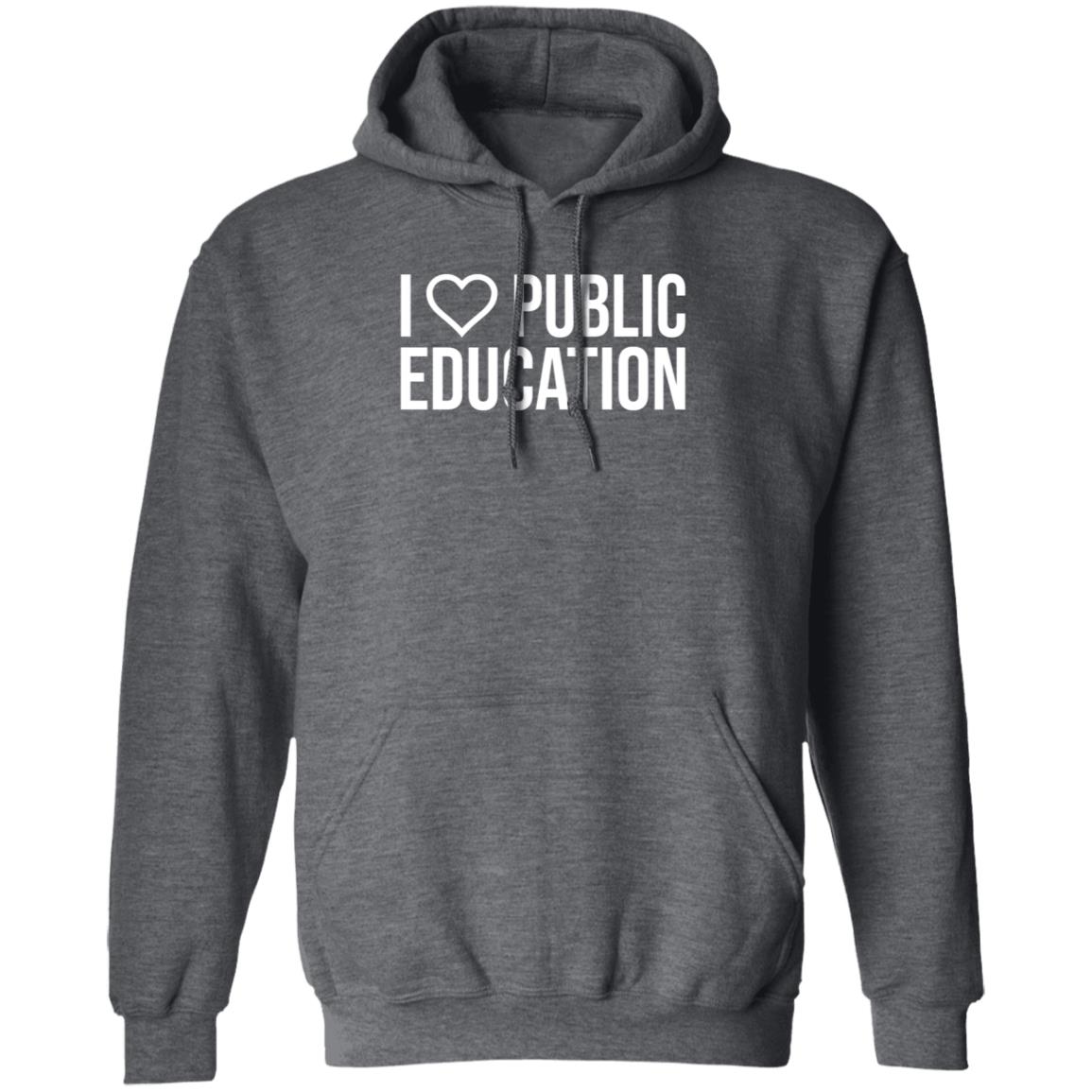 Jason Schilling I Love Public Education Shirt Hoodie Sweatshirt - Teechipus