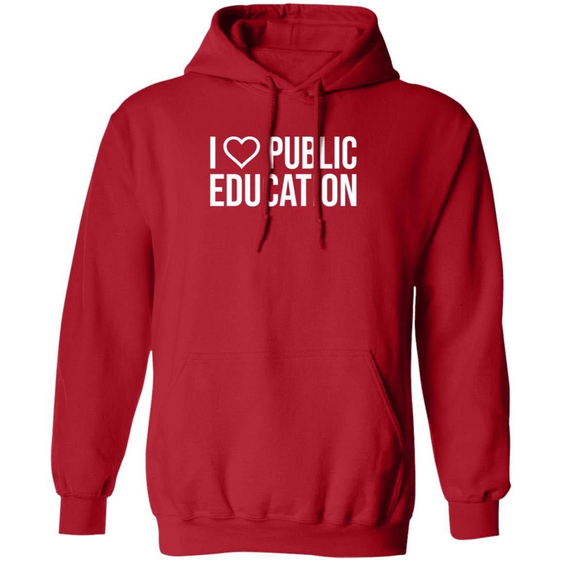 Jason Schilling I Love Public Education Shirt Hoodie Sweatshirt - Teechipus