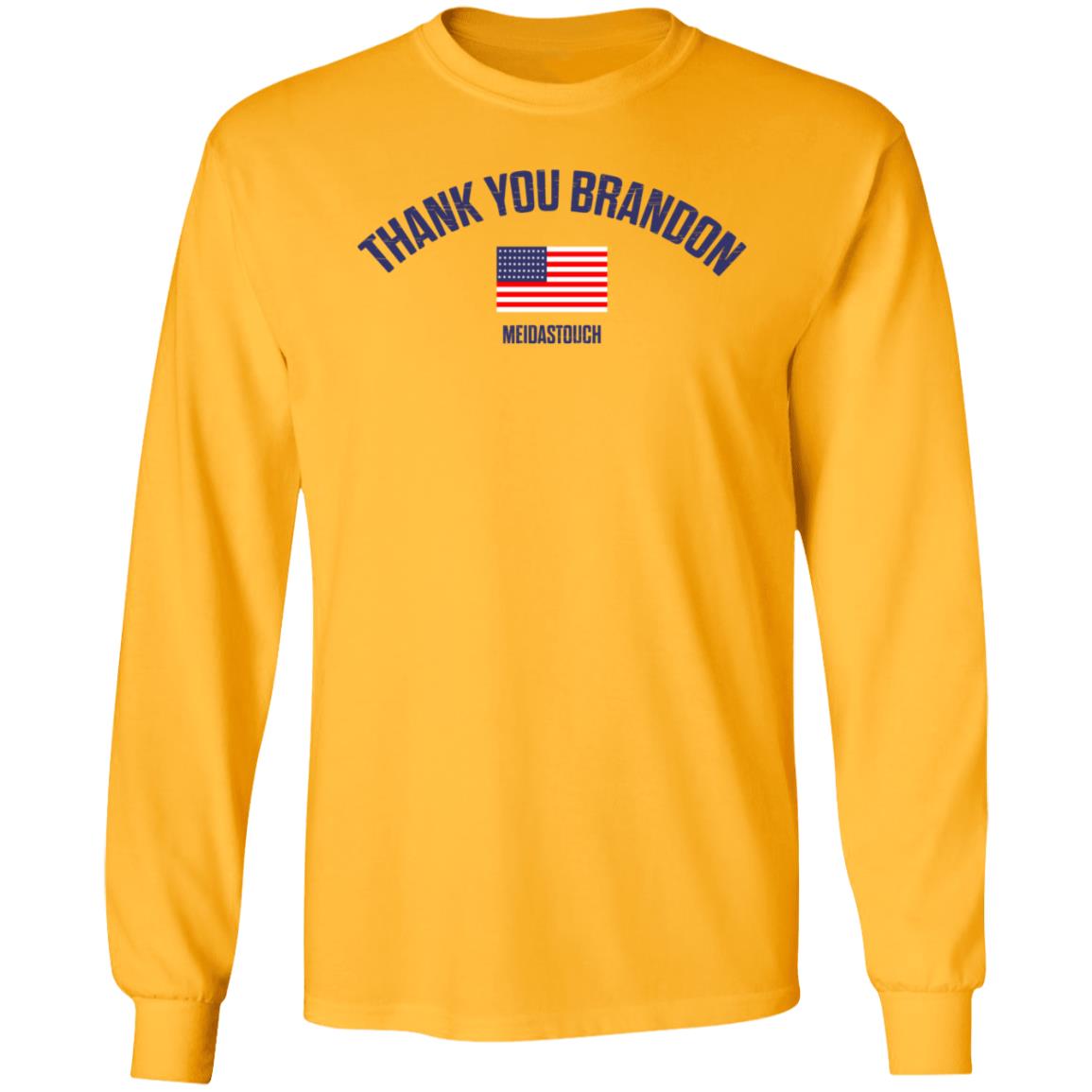 Thank You Brandon Hoodie Store Meidastouch Thank You Brandon Shirt Hoodie Sweatshirt - Teechipus