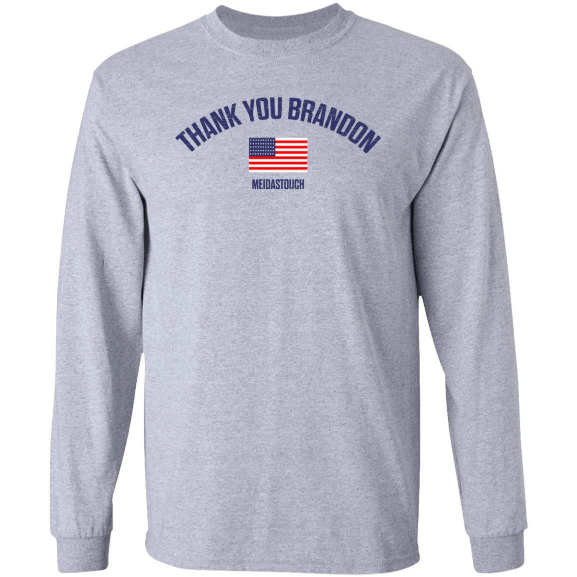 Thank You Brandon Hoodie Store Meidastouch Thank You Brandon Shirt Hoodie Sweatshirt - Teechipus