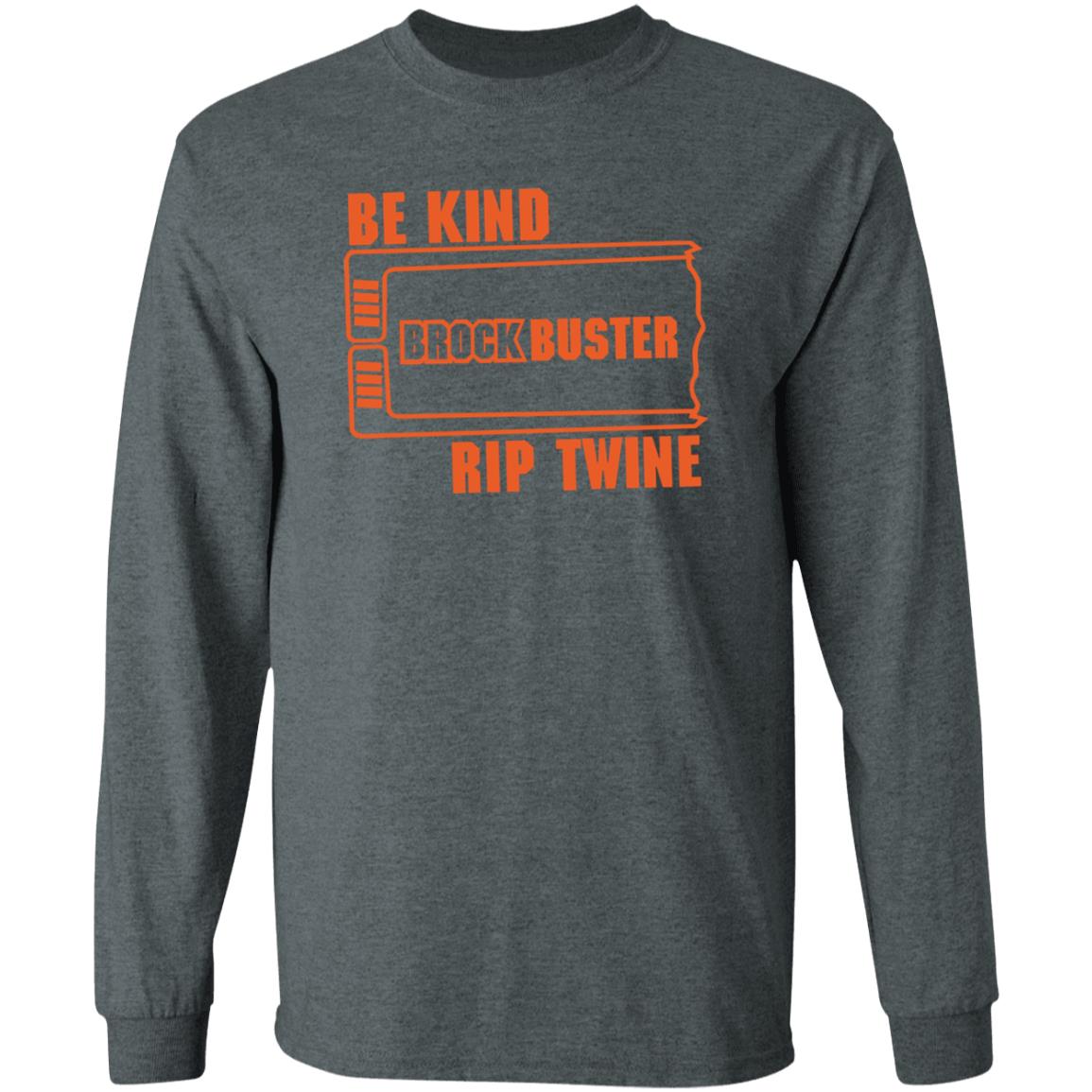 Yes Men Outfitters Merch Be Kind Brock Buster Rip Twine Shirt - Teechipus