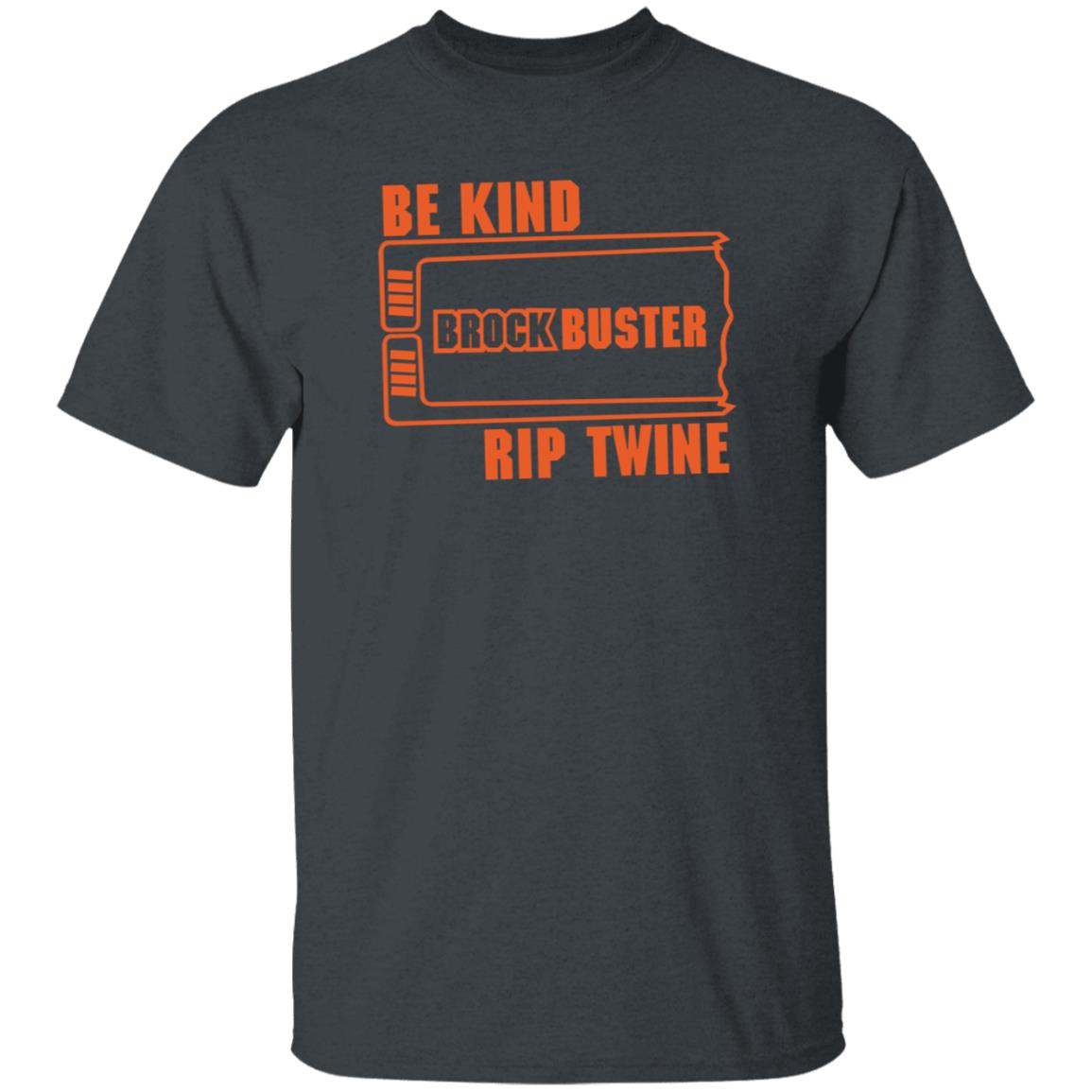 Yes Men Outfitters Merch Be Kind Brock Buster Rip Twine Shirt - Teechipus