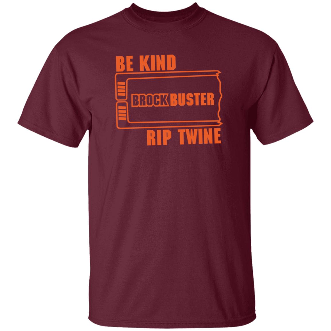 Yes Men Outfitters Merch Be Kind Brock Buster Rip Twine Shirt - Teechipus