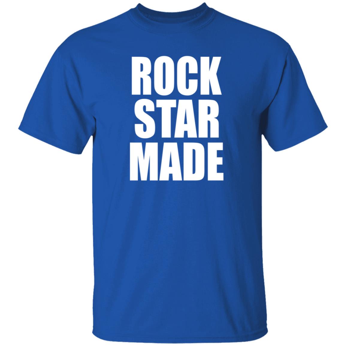 Rock Star Made Shirt Hoodie Sweatshirt - Teechipus