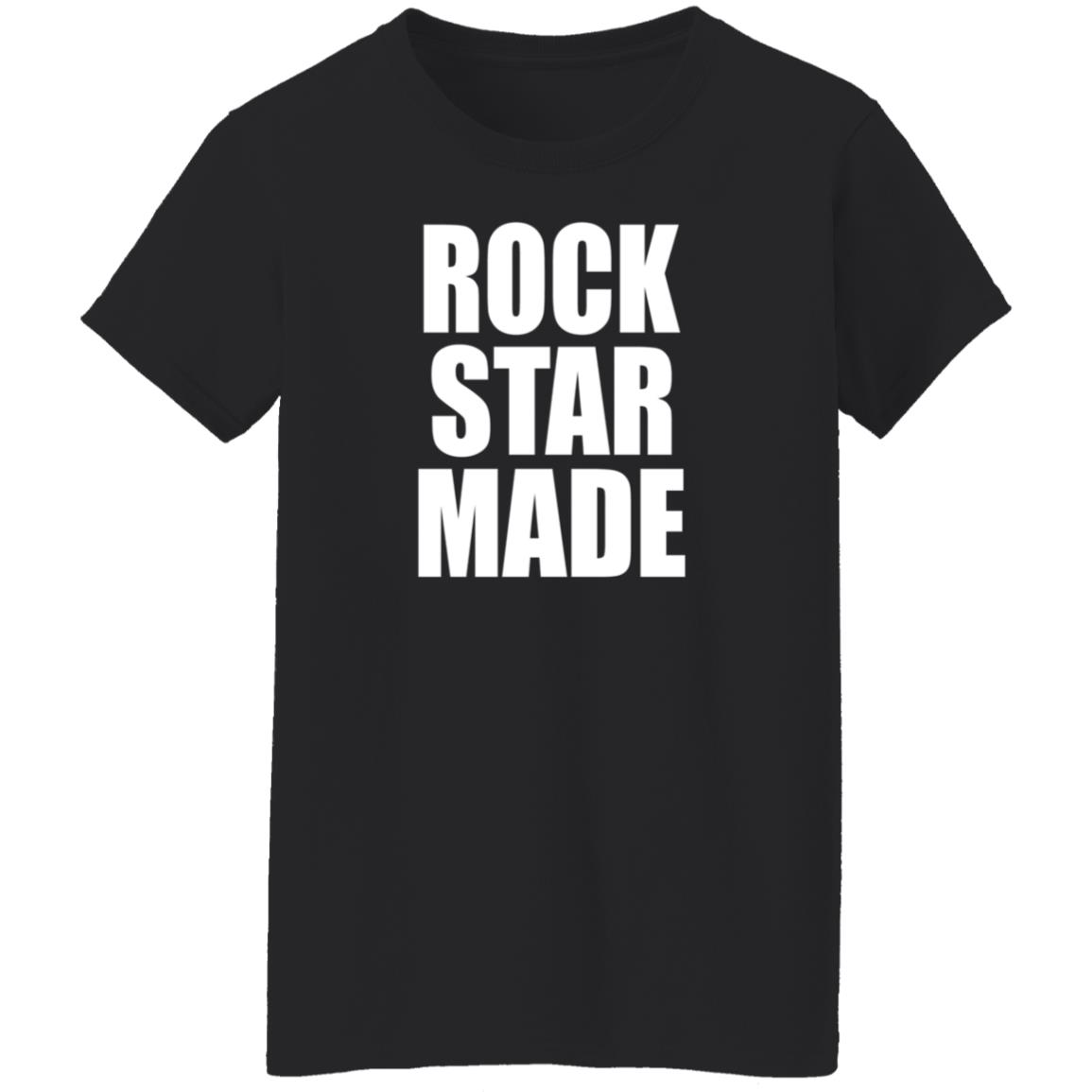 Rock Star Made Shirt Hoodie Sweatshirt - Teechipus