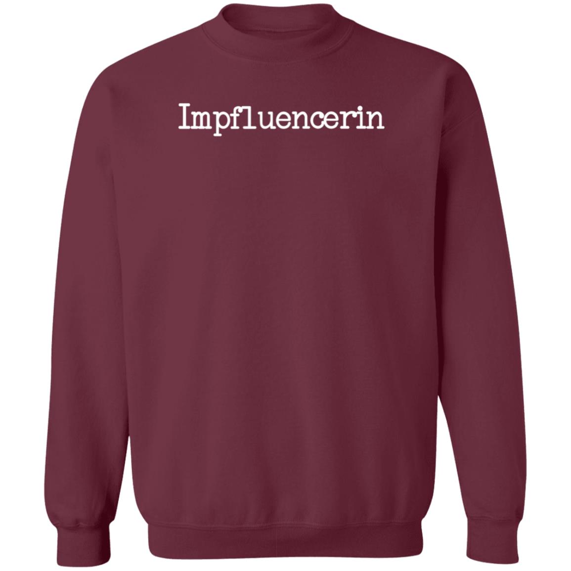 Impfluencerin Shirt Volks Verpetzer Store Impfluencerin Shirt Hoodie Sweatshirt - Teechipus