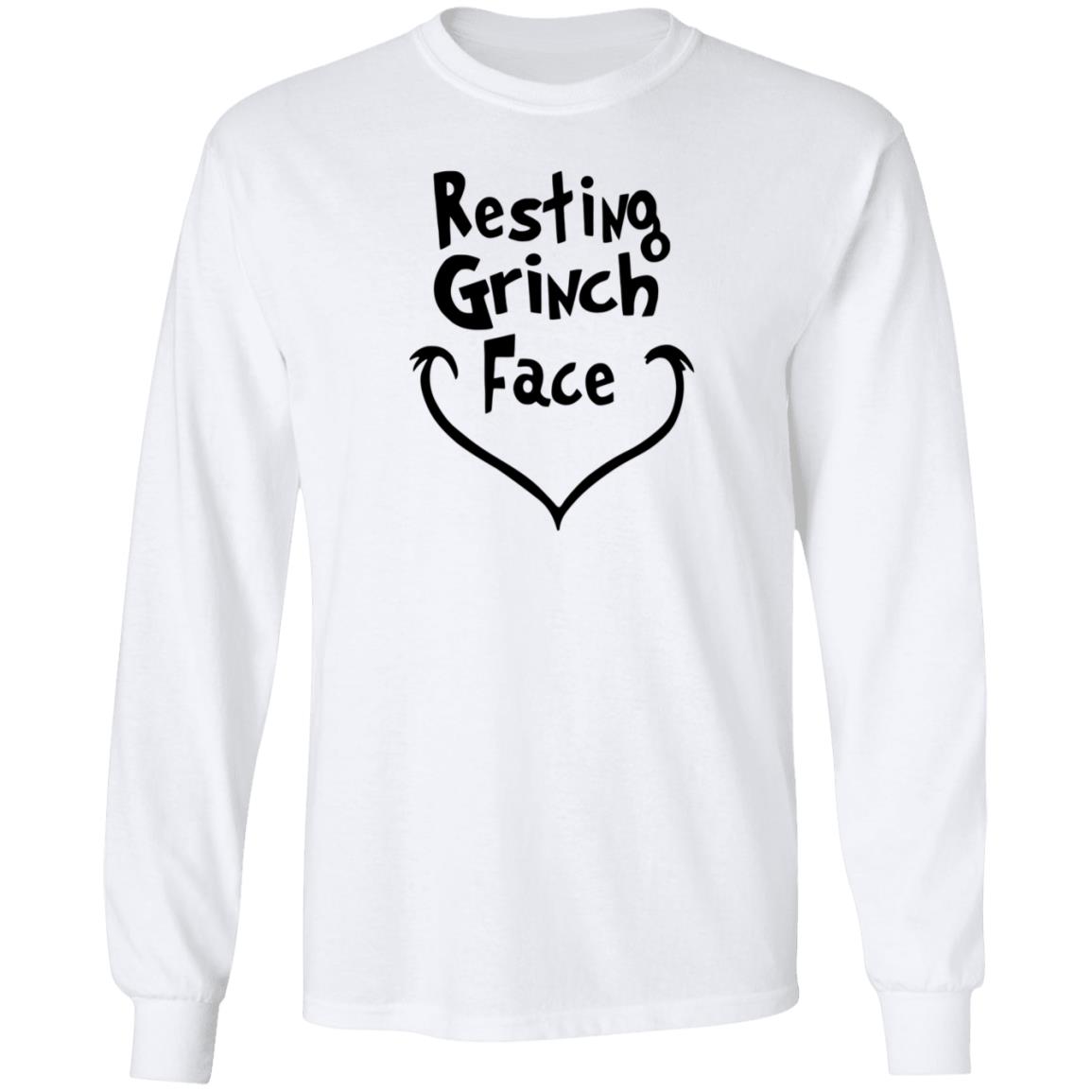 Resting Grinch Face Shirt Hoodie Sweatshirt Tracycupcake20 - Teechipus