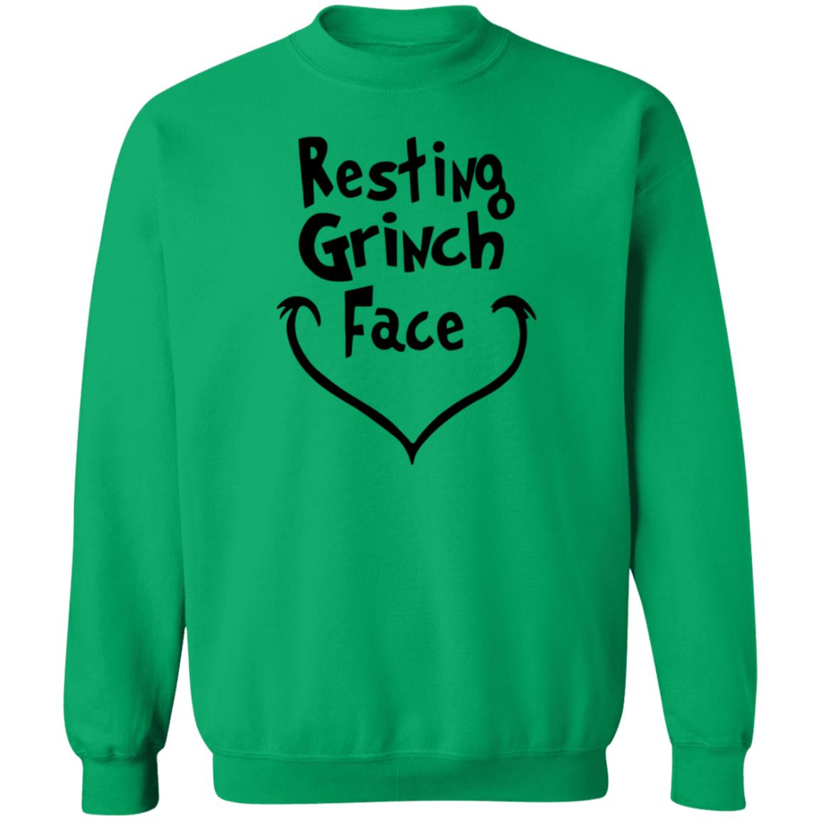 Resting Grinch Face Shirt Hoodie Sweatshirt Tracycupcake20 - Teechipus