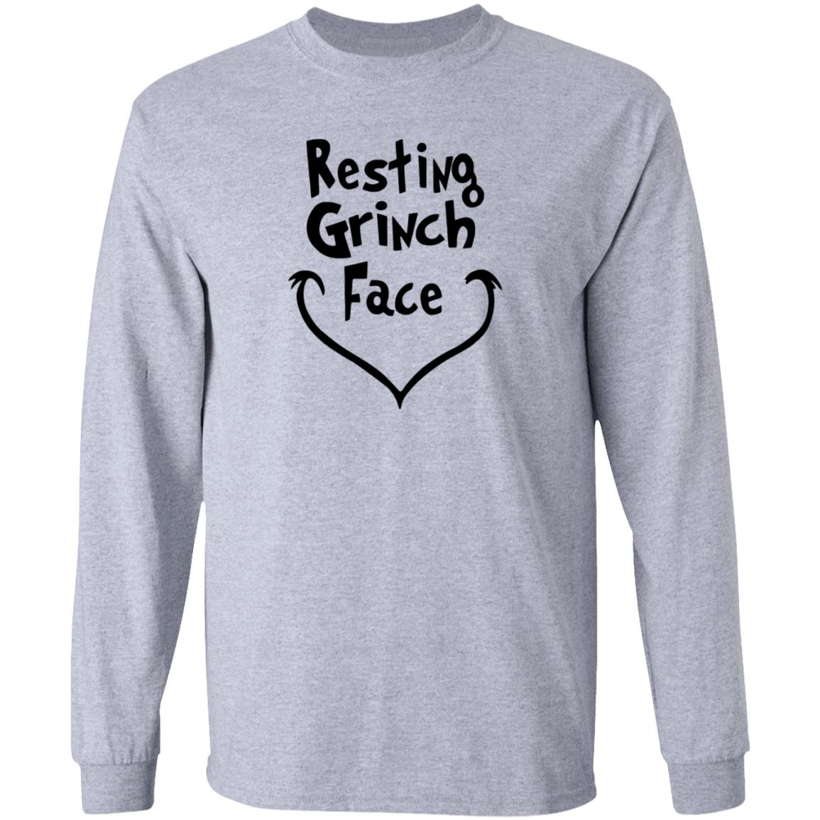 Resting Grinch Face Shirt Hoodie Sweatshirt Tracycupcake20 - Teechipus