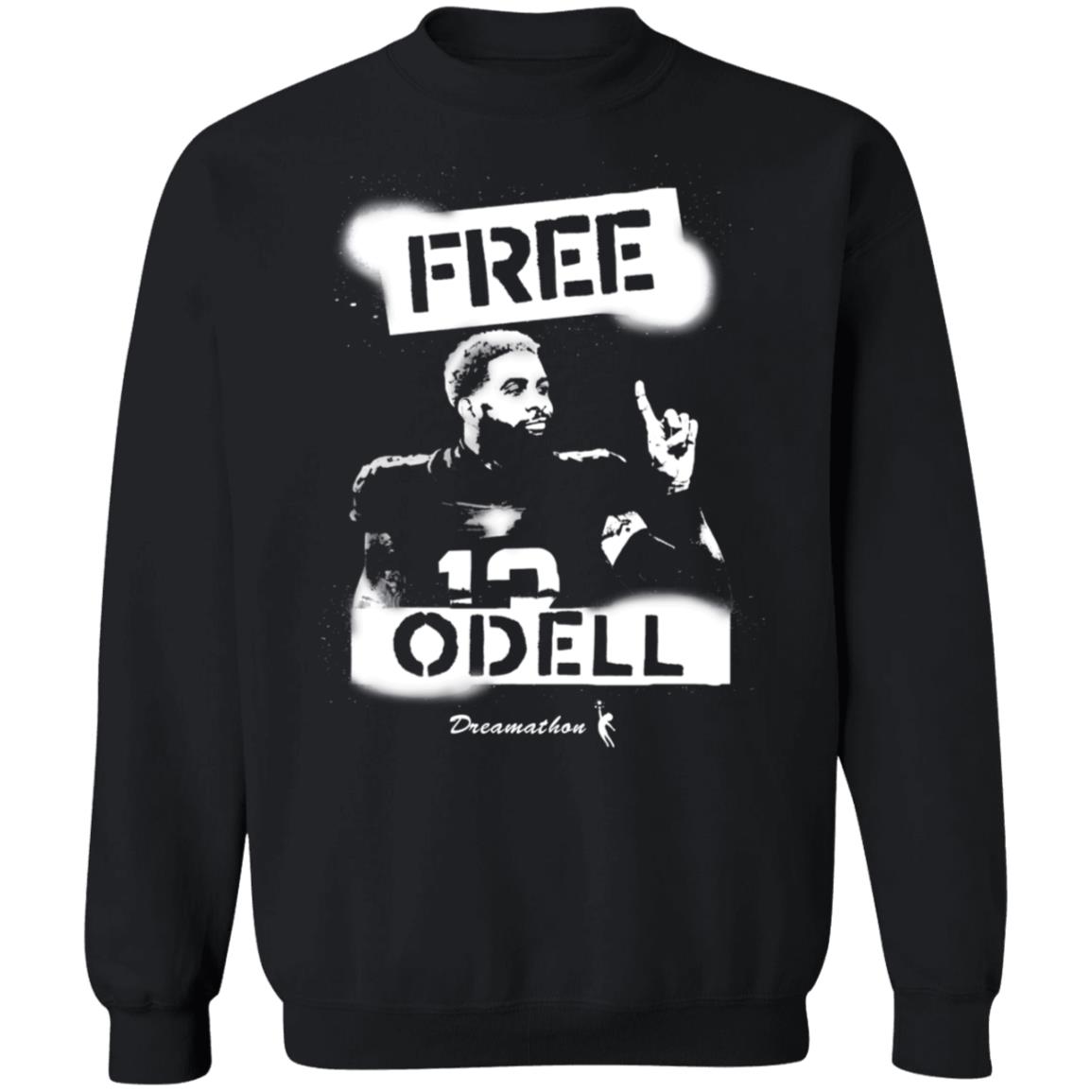 Free Odell Shirt Dreamathon Merch Odell Beckham Free Dreams Shirt - Teechipus