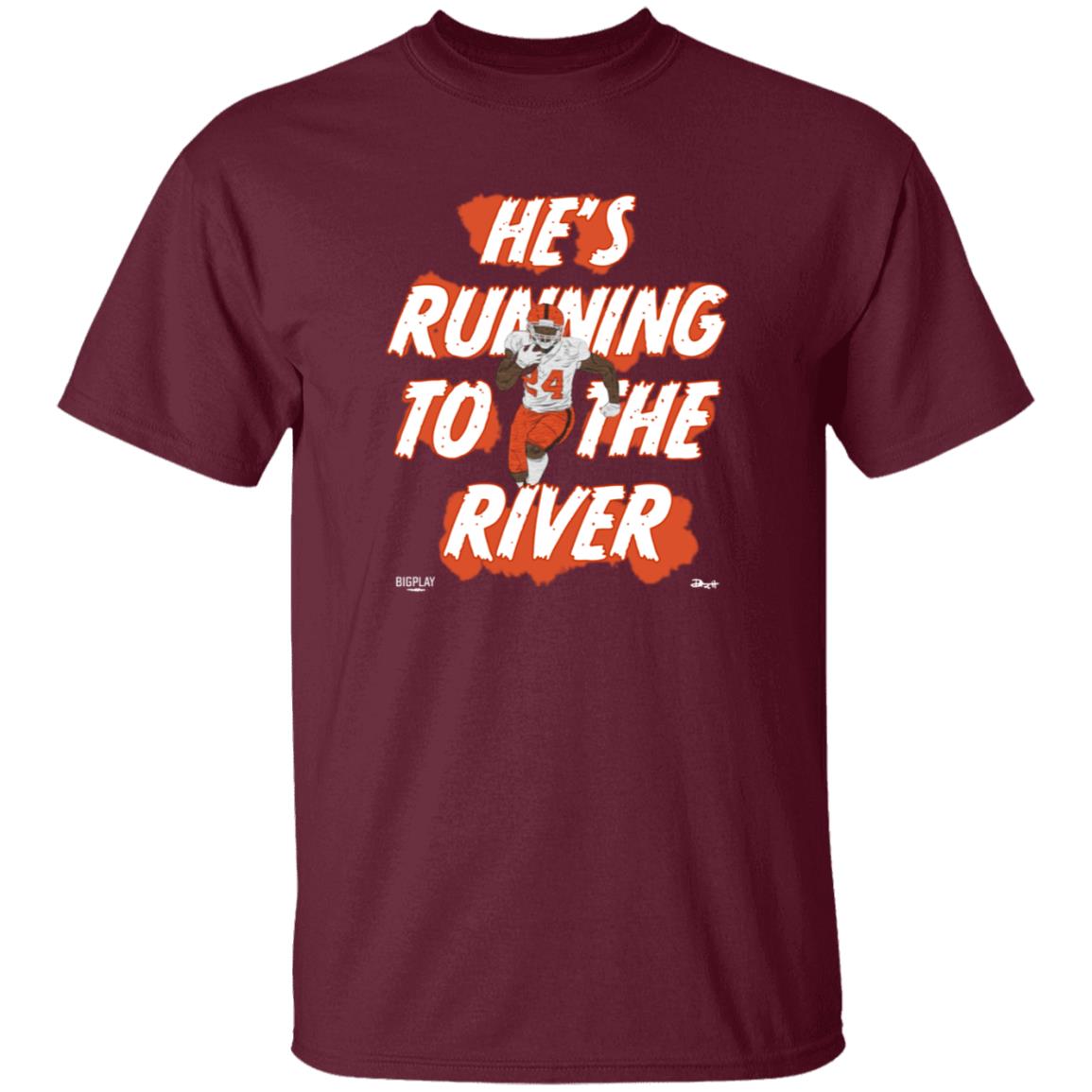 He's Running To The River Shirt Store Bigplay Rb River Shirt Hoodie Sweatshirt - Teechipus