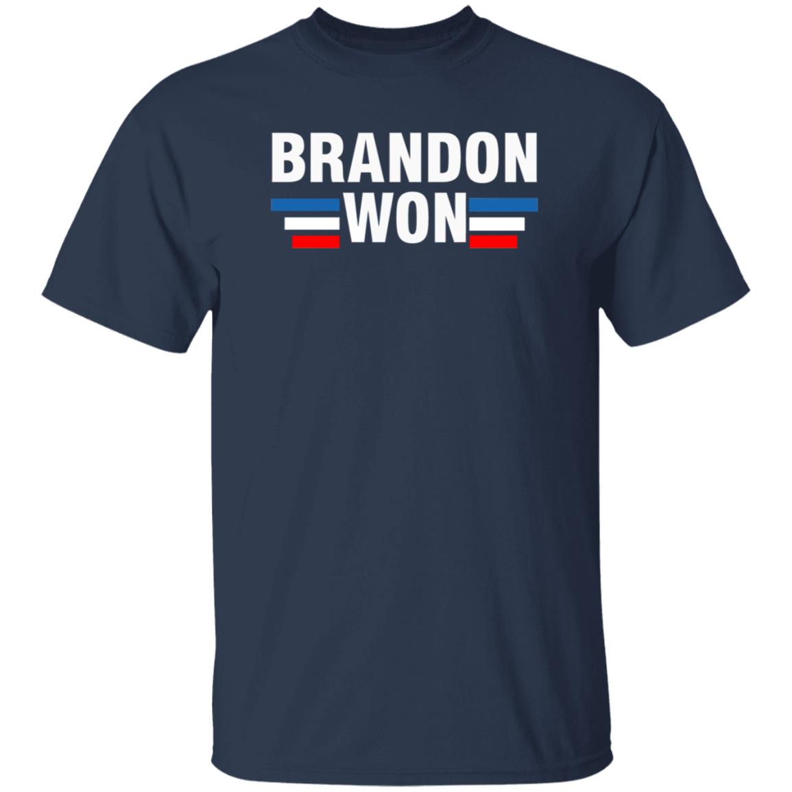 Brandon Won Shirt Brandon Won Let’s Go Brandon Shirt Hoodie Sweatshirt Jeras Ikehorn - Teechipus
