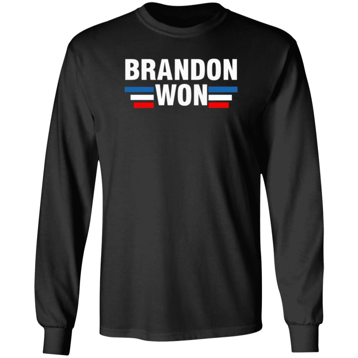 Brandon Won Shirt Brandon Won Let’s Go Brandon Shirt Hoodie Sweatshirt Jeras Ikehorn - Teechipus