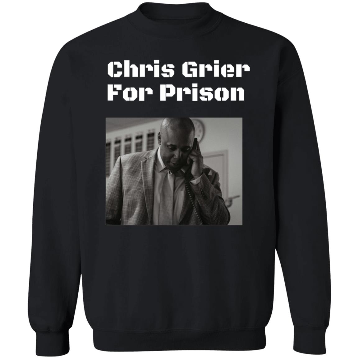 Chris Grier For Prison Shirt Thesmokesports Merch Chris Grier For Prison Shirt - Teechipus