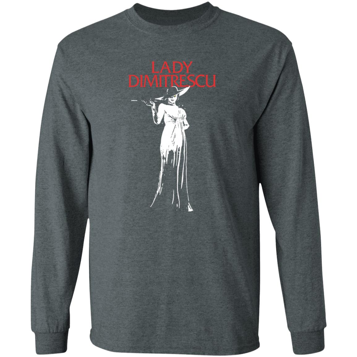Lady Dimitrescu Shirt Hottopic Store Resident Evil Lady Dimitrescu Shirt Hoodie Sweatshirt - Teechipus