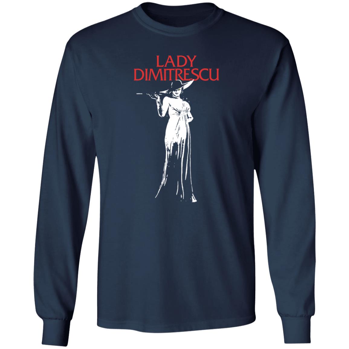 Lady Dimitrescu Shirt Hottopic Store Resident Evil Lady Dimitrescu Shirt Hoodie Sweatshirt - Teechipus