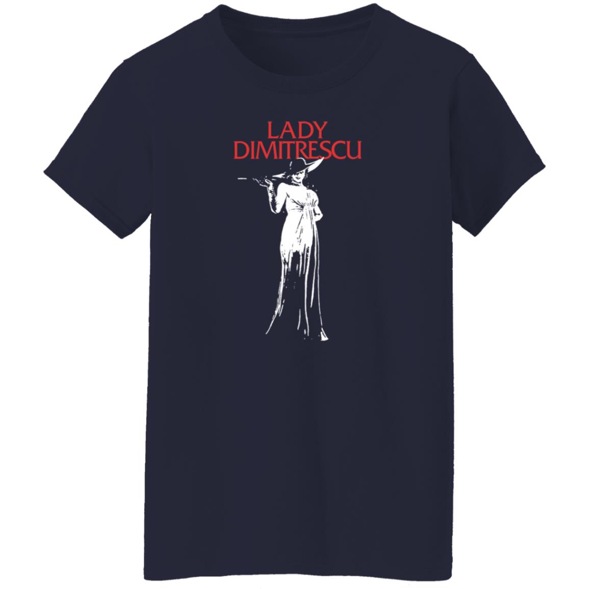 Lady Dimitrescu Shirt Hottopic Store Resident Evil Lady Dimitrescu Shirt Hoodie Sweatshirt - Teechipus
