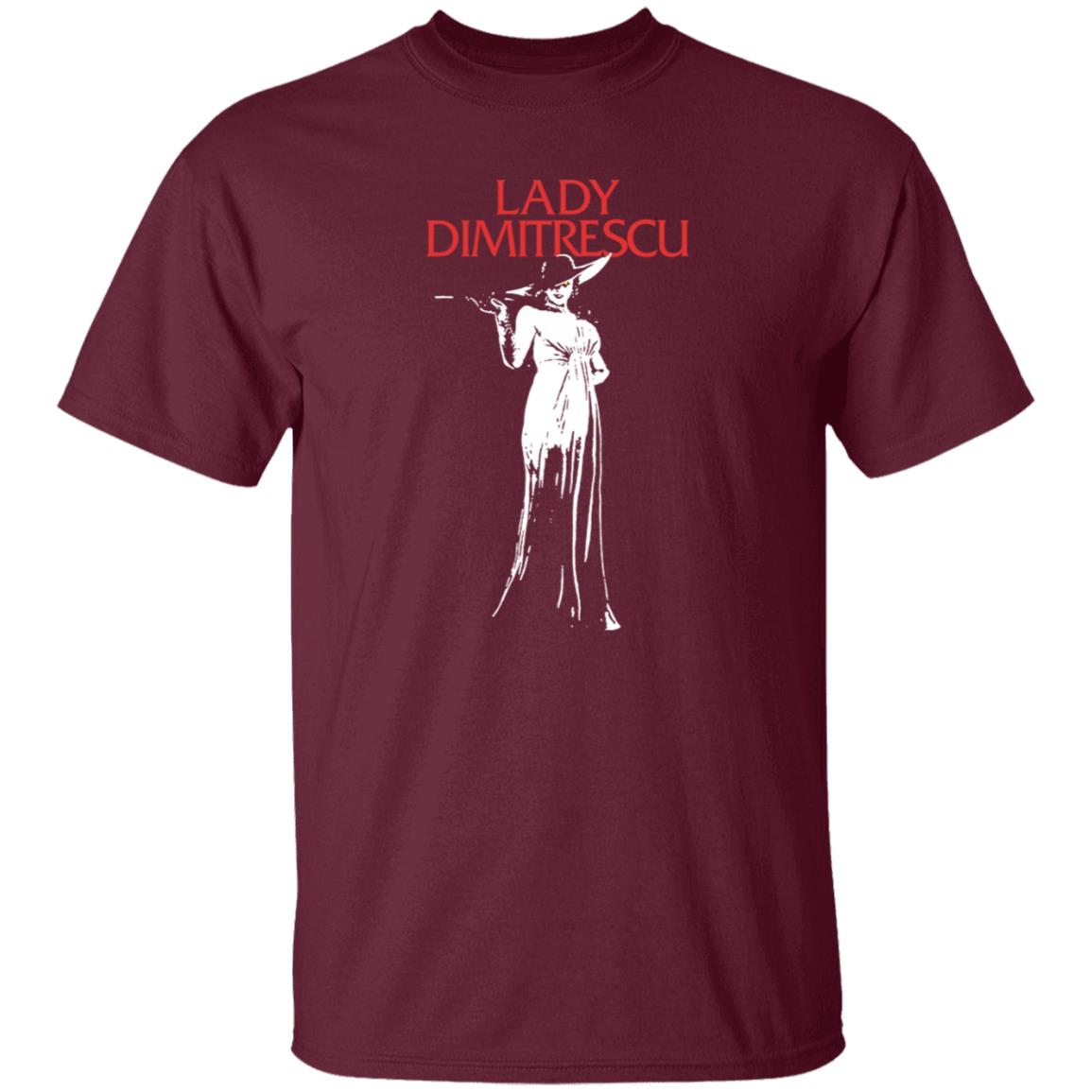 Lady Dimitrescu Shirt Hottopic Store Resident Evil Lady Dimitrescu Shirt Hoodie Sweatshirt - Teechipus