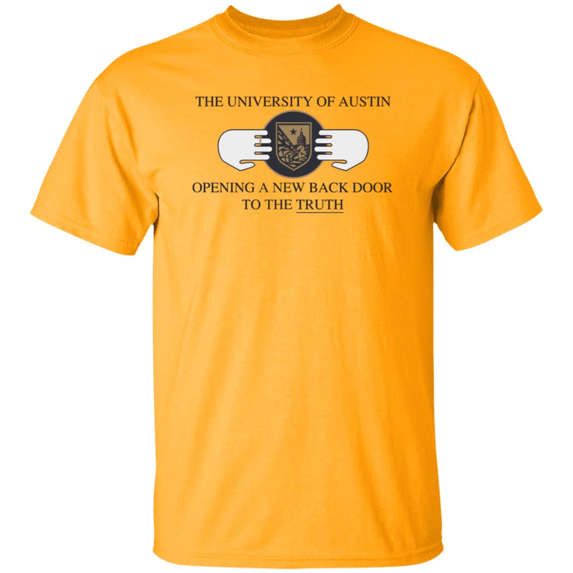 The University Of Austin Opening A New Back Door To The Truth Shirt Rob Sheridan - Teechipus