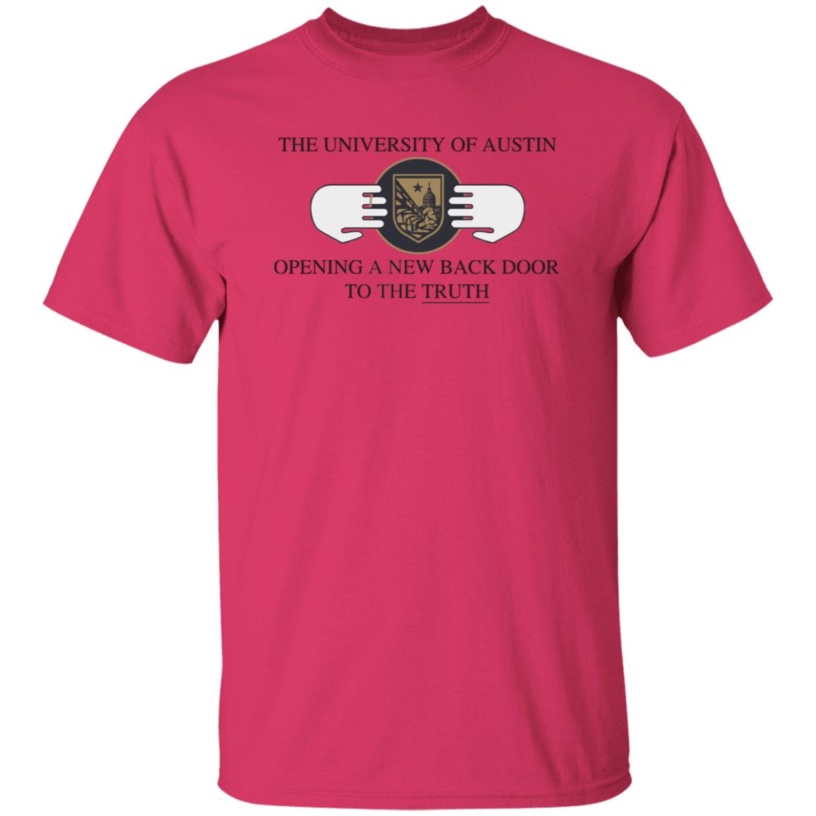 The University Of Austin Opening A New Back Door To The Truth Shirt Rob Sheridan - Teechipus