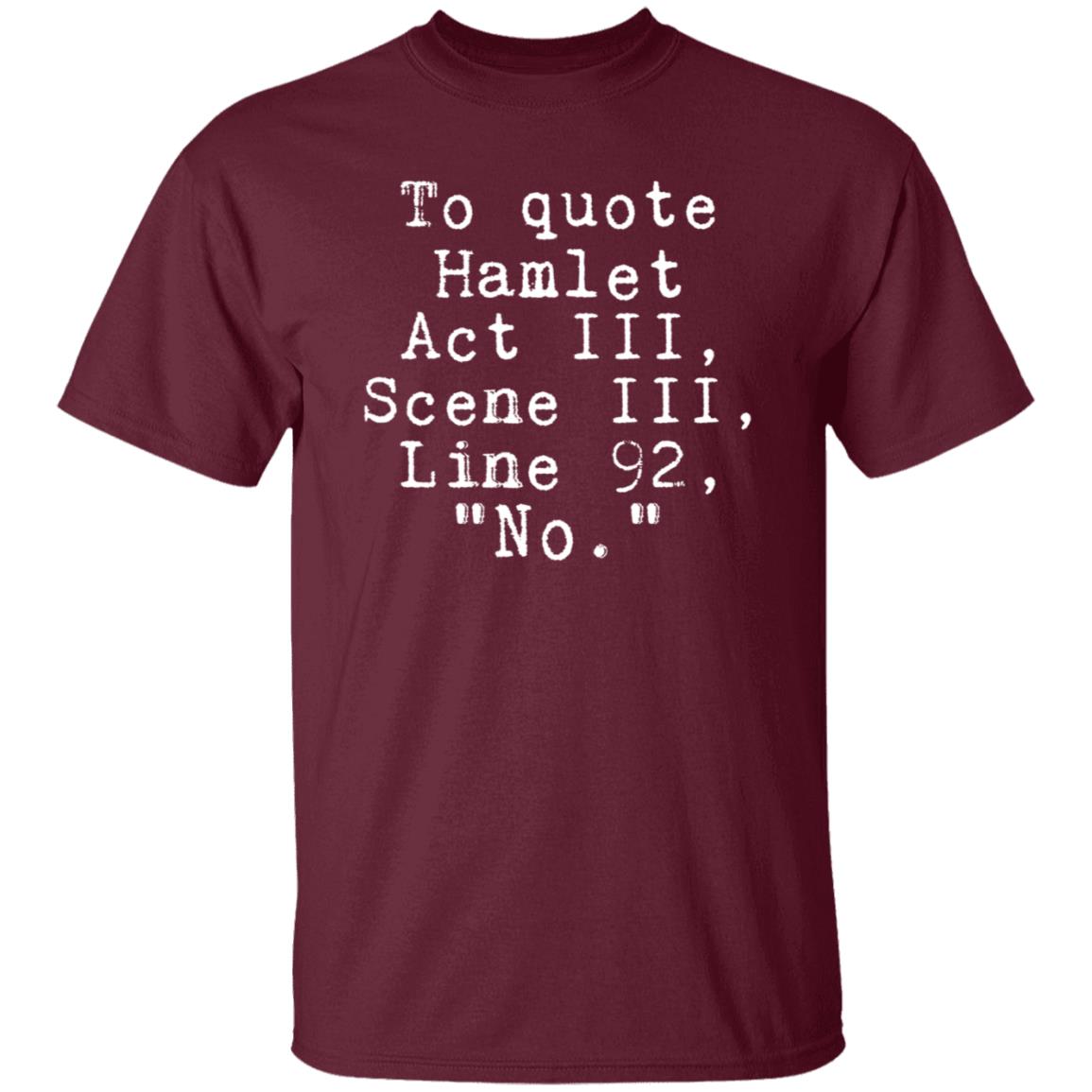 To Quote Hamlet Act III Scene III Line 92 No Shirt Hoodie Sweatshirt Kangofseattle - Teechipus