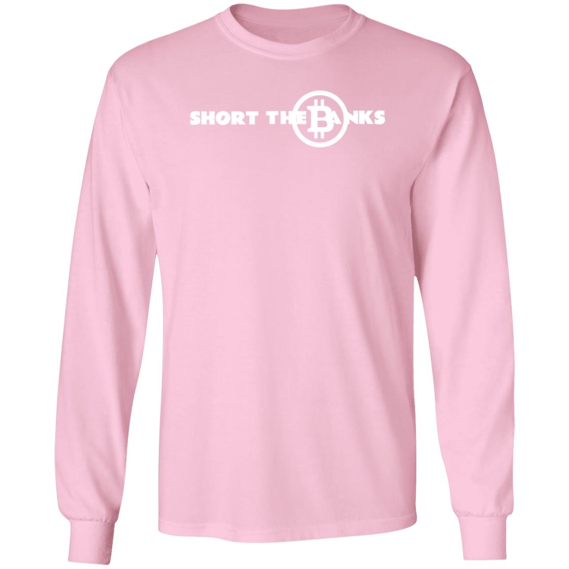 Short The Banks Bitcoin Shirt Mammycrypto Short The Banks Bitcoin Shirt Hoodie Sweatshirt - Teechipus