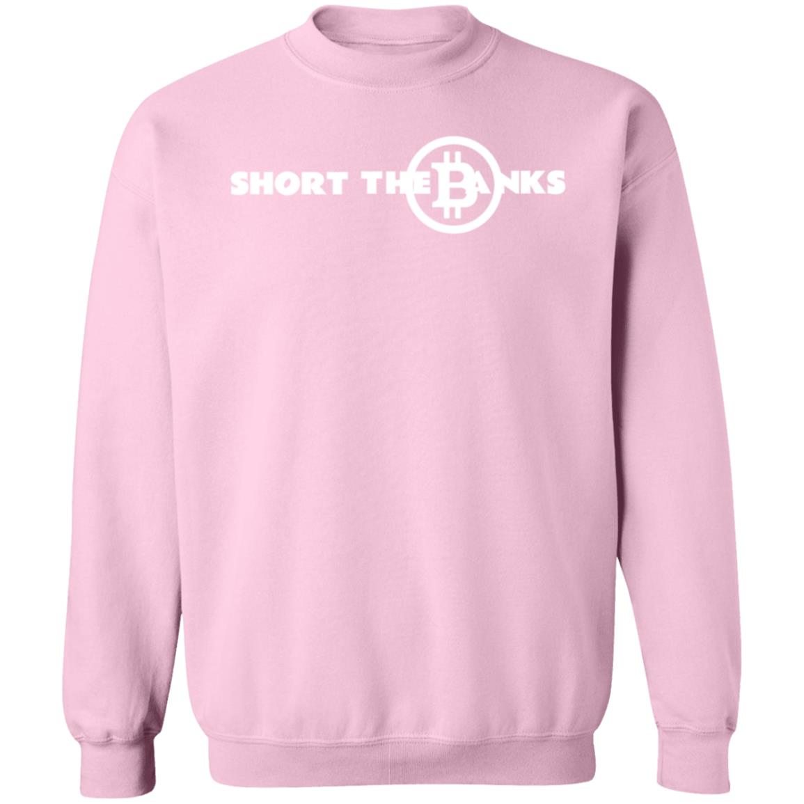 Short The Banks Bitcoin Shirt Mammycrypto Short The Banks Bitcoin Shirt Hoodie Sweatshirt - Teechipus