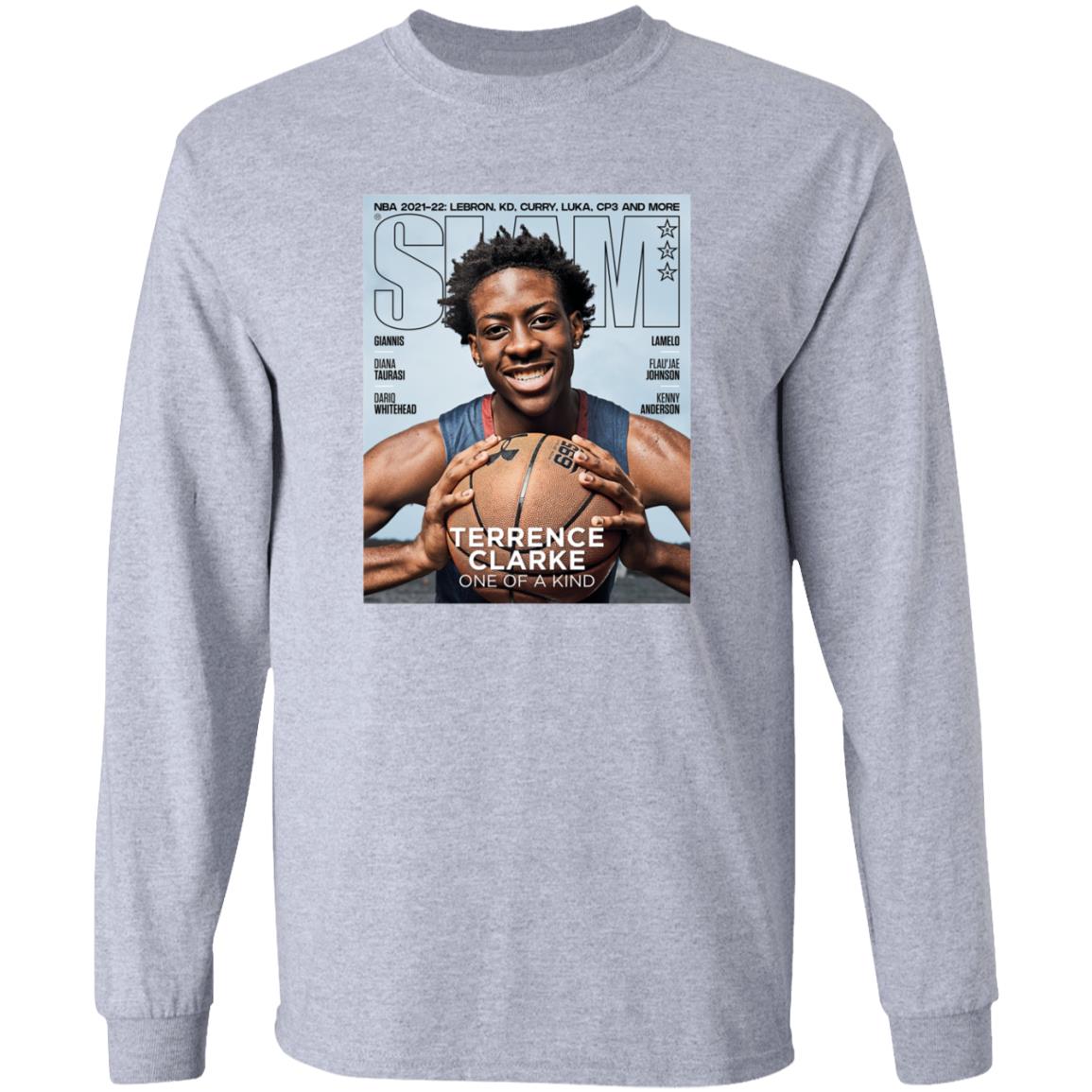 Kentucky Men’s Basketball SLAM Cover Tee - Terrence Clarke  SLAM 234  Shirt Slamgoods Merch - Teechipus