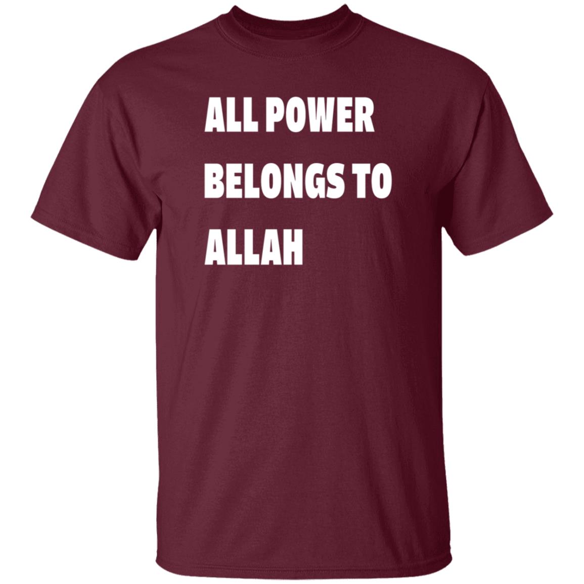 All Power Belongs To Allah Shirt Seif Eissa All Power Belongs To Allah Shirt Hoodie Sweatshirt - Teechipus