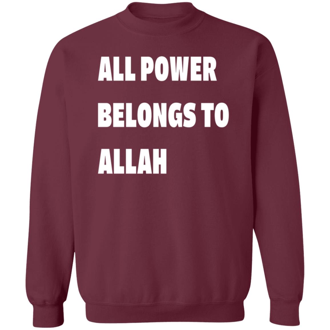 All Power Belongs To Allah Shirt Seif Eissa All Power Belongs To Allah Shirt Hoodie Sweatshirt - Teechipus
