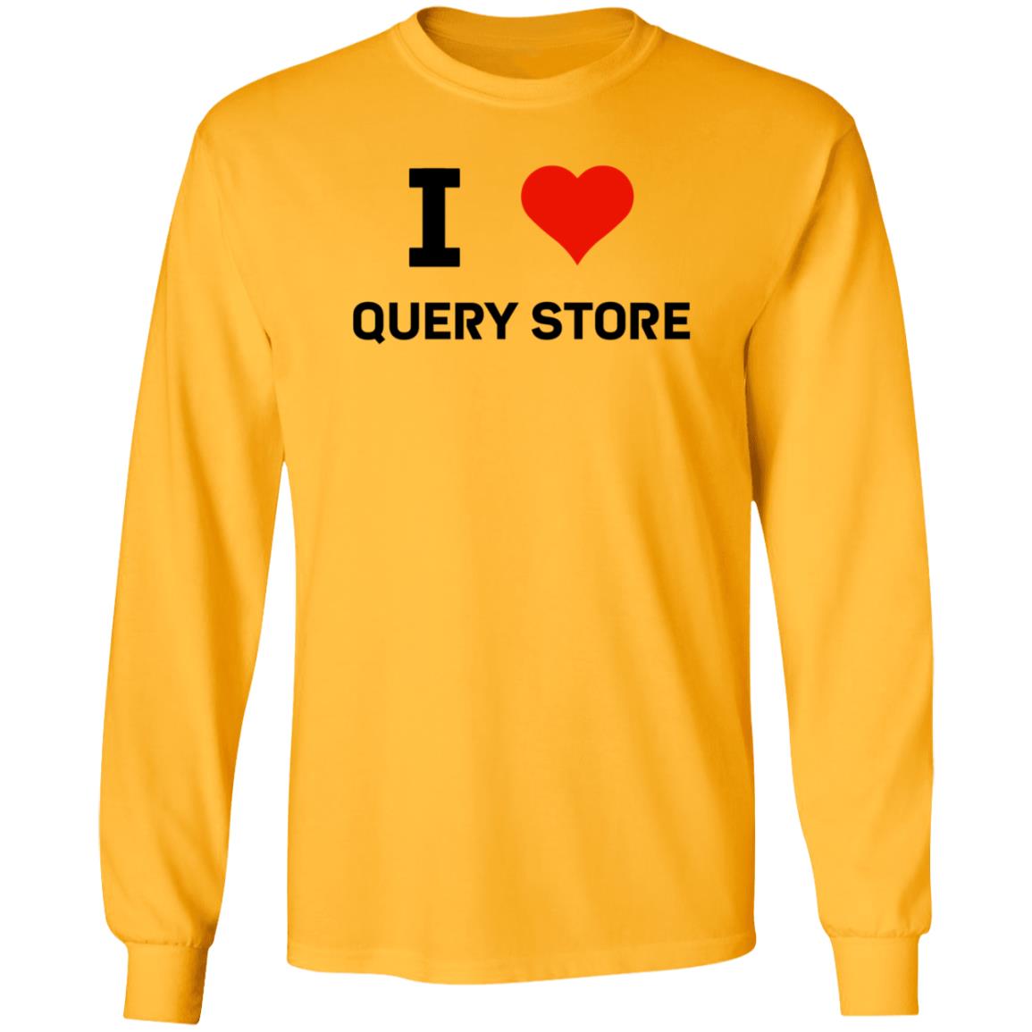 I Love Query Store Shirt Erin Stellato I Love Query Store Shirt Hoodie Sweatshirt - Teechipus