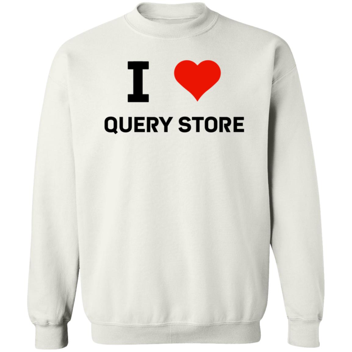 I Love Query Store Shirt Erin Stellato I Love Query Store Shirt Hoodie Sweatshirt - Teechipus