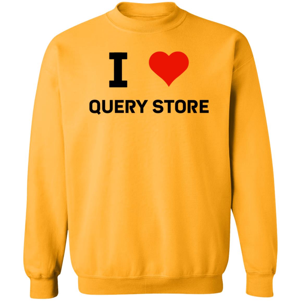 I Love Query Store Shirt Erin Stellato I Love Query Store Shirt Hoodie Sweatshirt - Teechipus