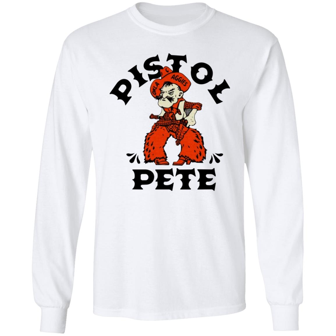 Pistol Pete Oklahoma State Shirt Homefieldapparel Vintage Pistol Pete Oklahoma State Shirt - Teechipus