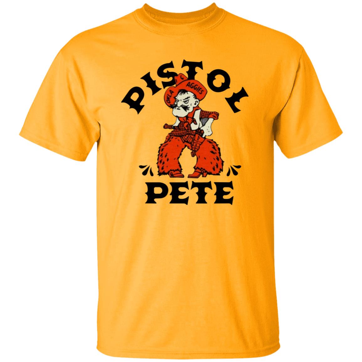 Pistol Pete Oklahoma State Shirt Homefieldapparel Vintage Pistol Pete Oklahoma State Shirt - Teechipus