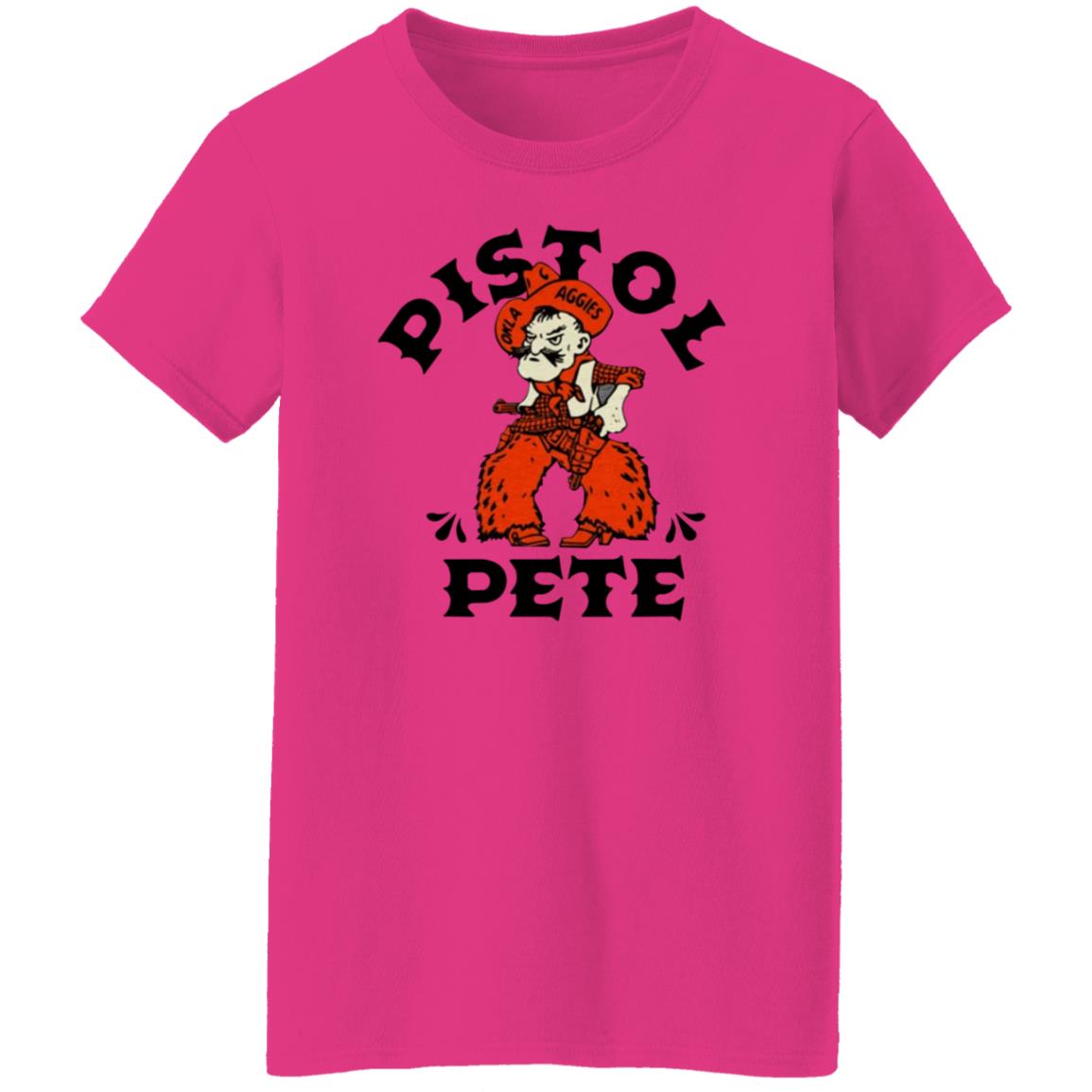 Pistol Pete Oklahoma State Shirt Homefieldapparel Vintage Pistol Pete Oklahoma State Shirt - Teechipus
