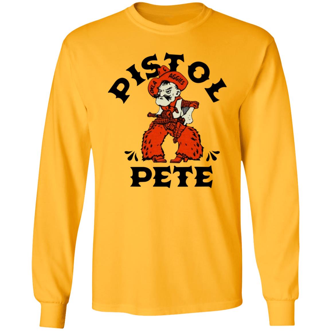 Pistol Pete Oklahoma State Shirt Homefieldapparel Vintage Pistol Pete Oklahoma State Shirt - Teechipus