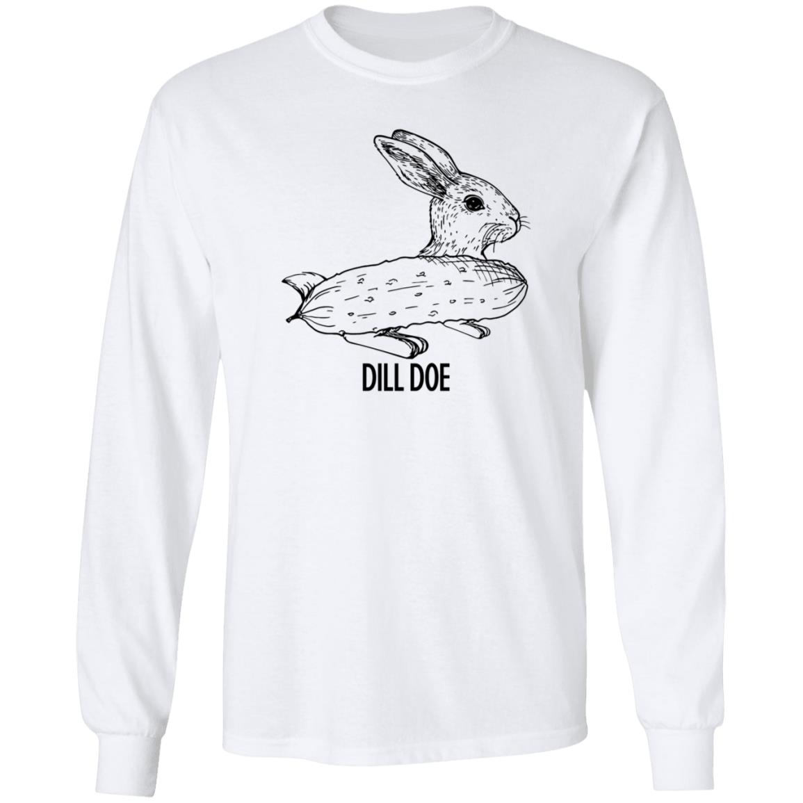 Dill Doe Pickled Cucumber Funny Rabbit Bunny Shirt Hoodie Sweatshirt - Teechipus