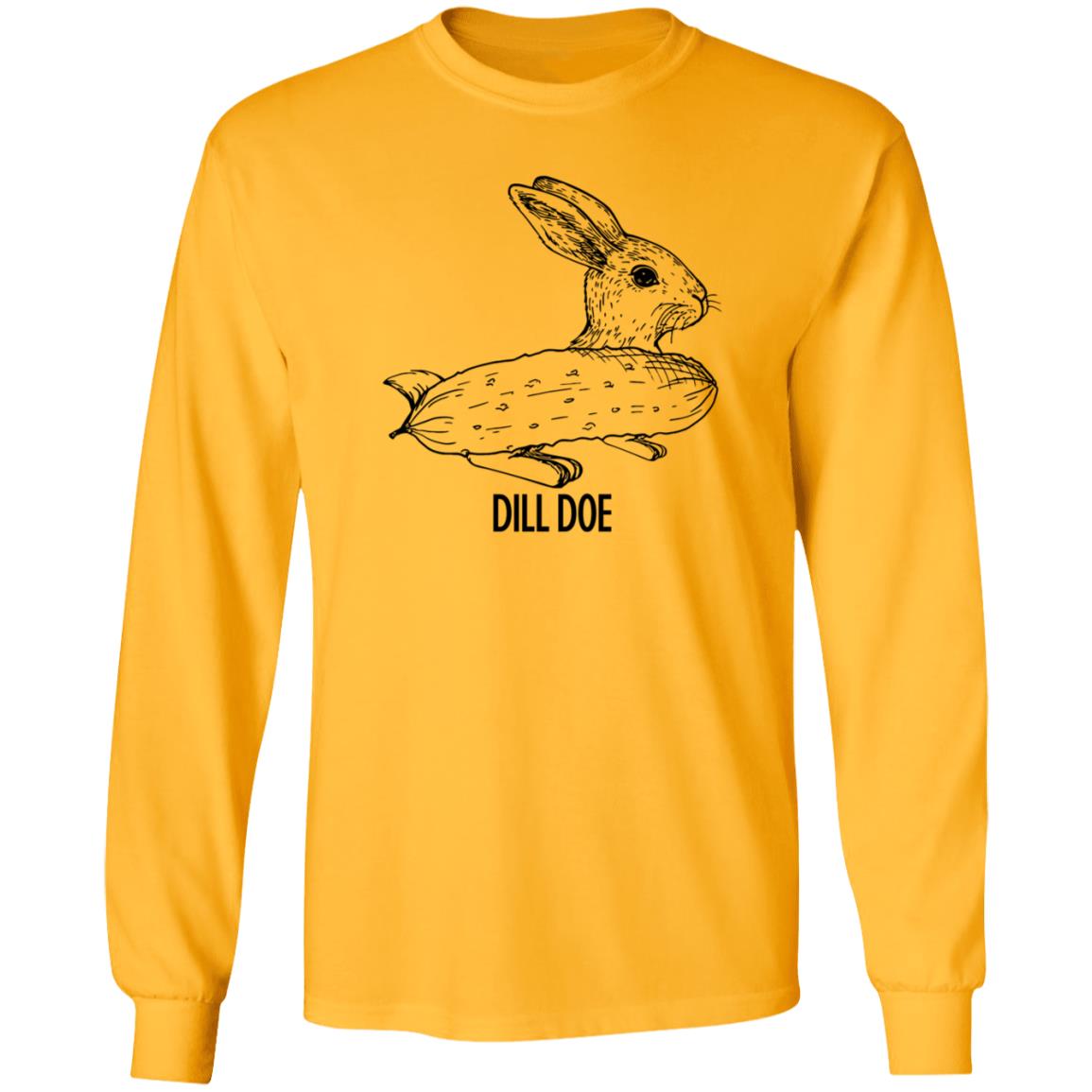 Dill Doe Pickled Cucumber Funny Rabbit Bunny Shirt Hoodie Sweatshirt - Teechipus