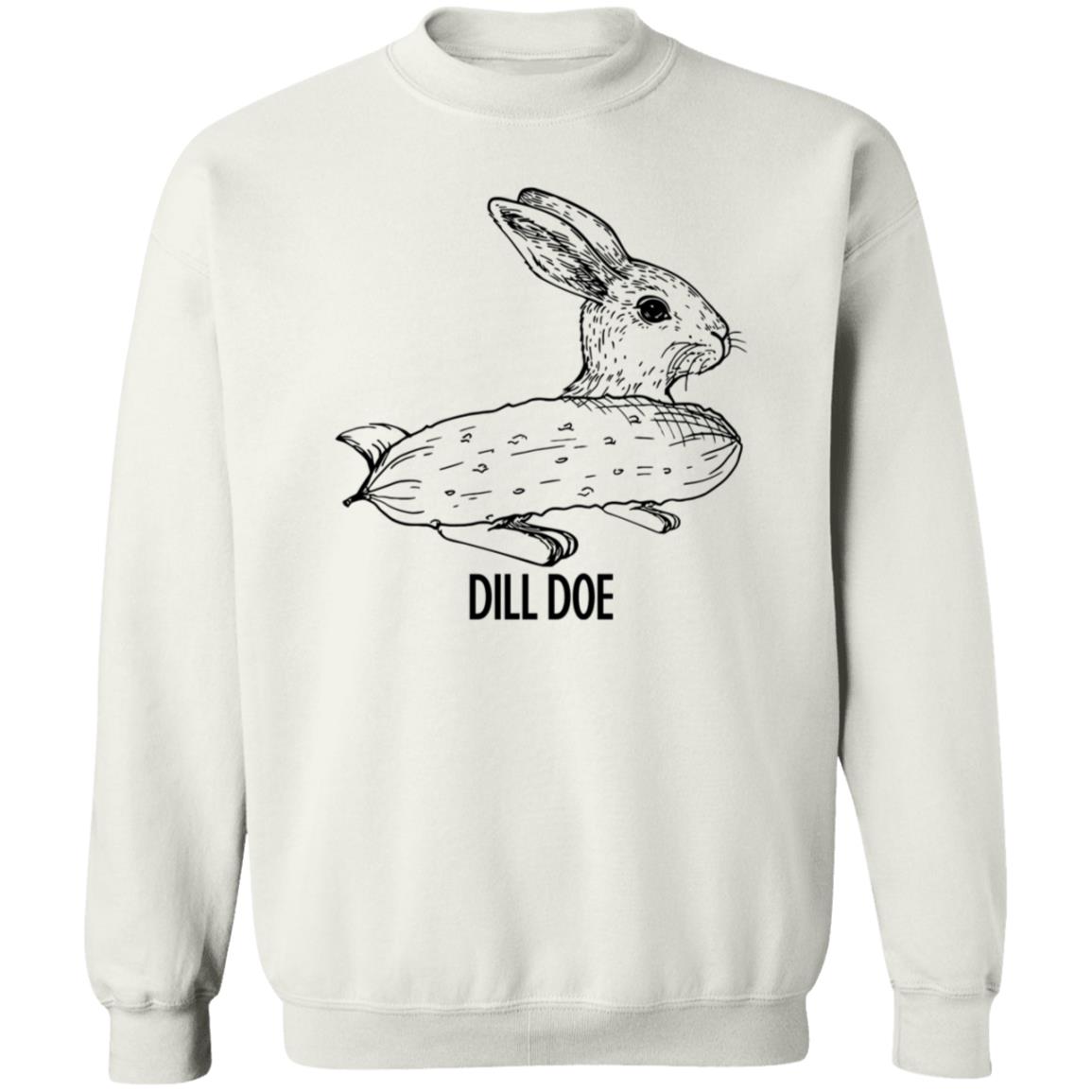 Dill Doe Pickled Cucumber Funny Rabbit Bunny Shirt Hoodie Sweatshirt - Teechipus