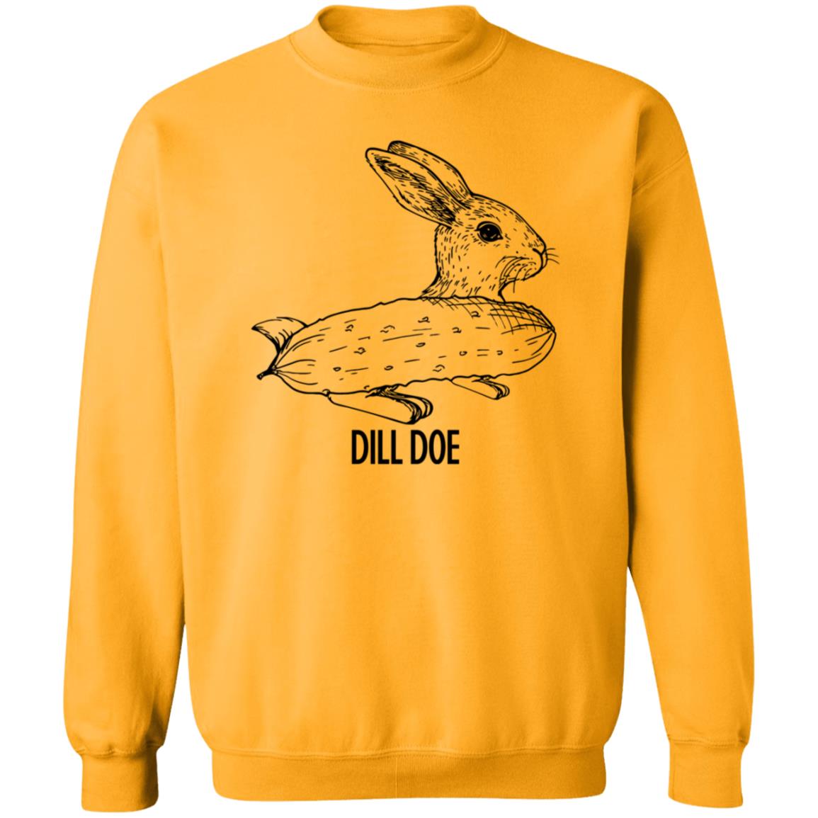 Dill Doe Pickled Cucumber Funny Rabbit Bunny Shirt Hoodie Sweatshirt - Teechipus