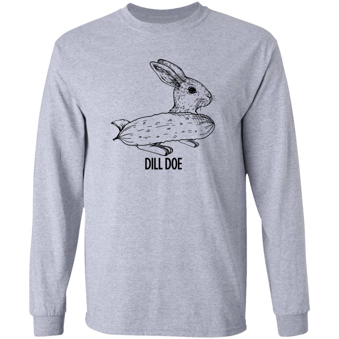 Dill Doe Pickled Cucumber Funny Rabbit Bunny Shirt Hoodie Sweatshirt - Teechipus