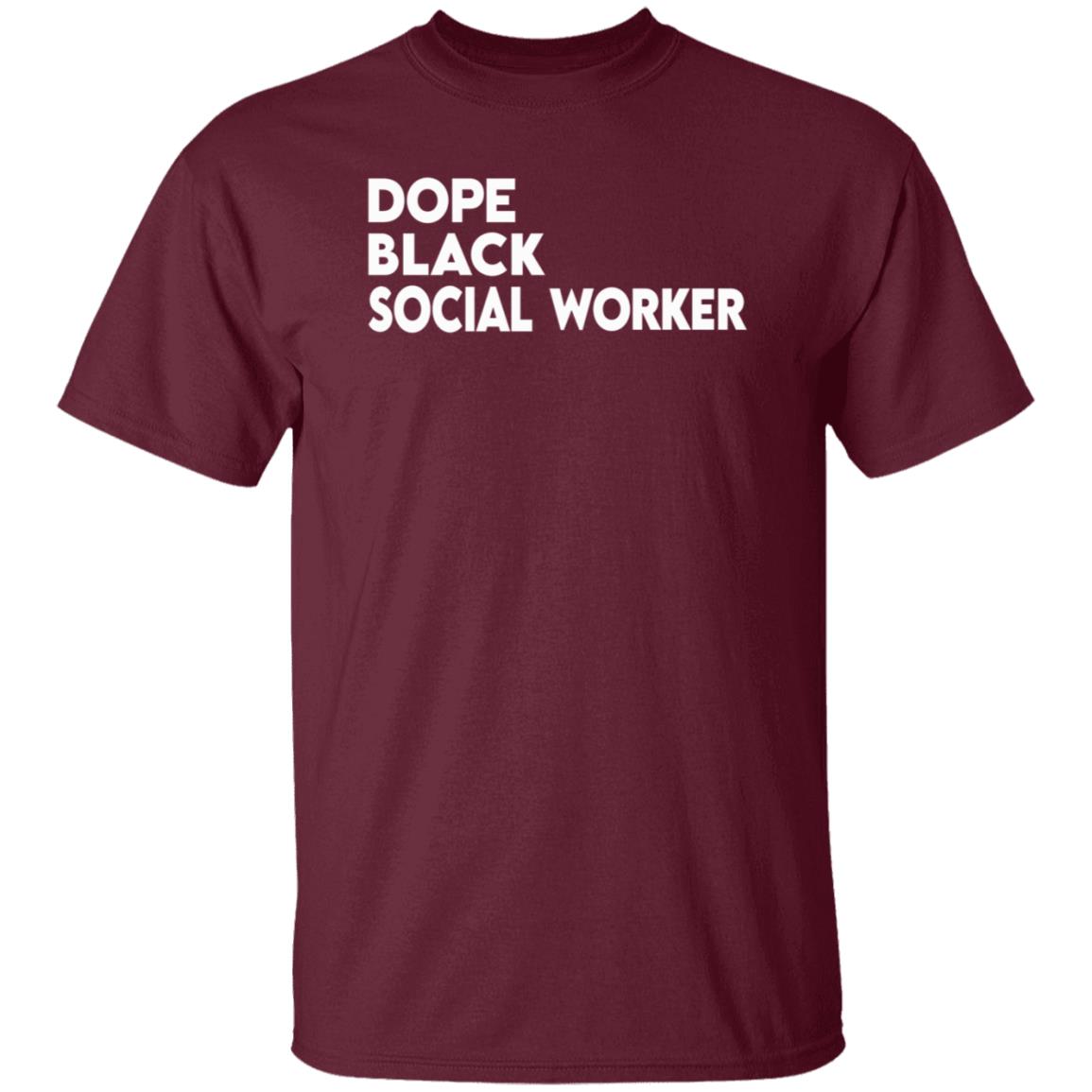 Dope Black Social Worker Hoodie Bashea Williams Dope Black Social Worker Hoodie - Teechipus