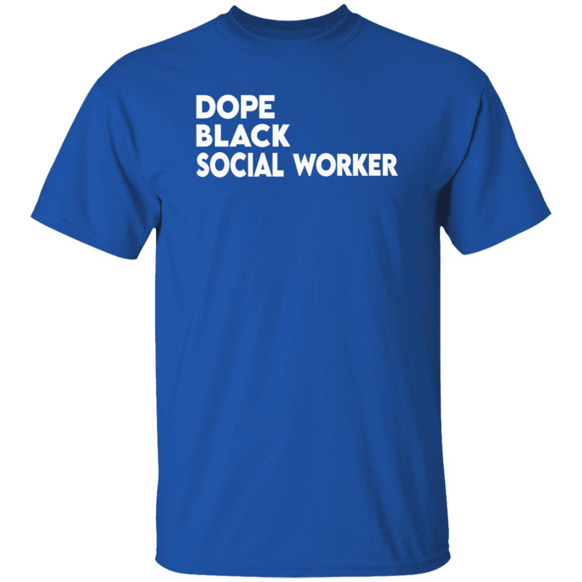 Dope Black Social Worker Hoodie Bashea Williams Dope Black Social Worker Hoodie - Teechipus