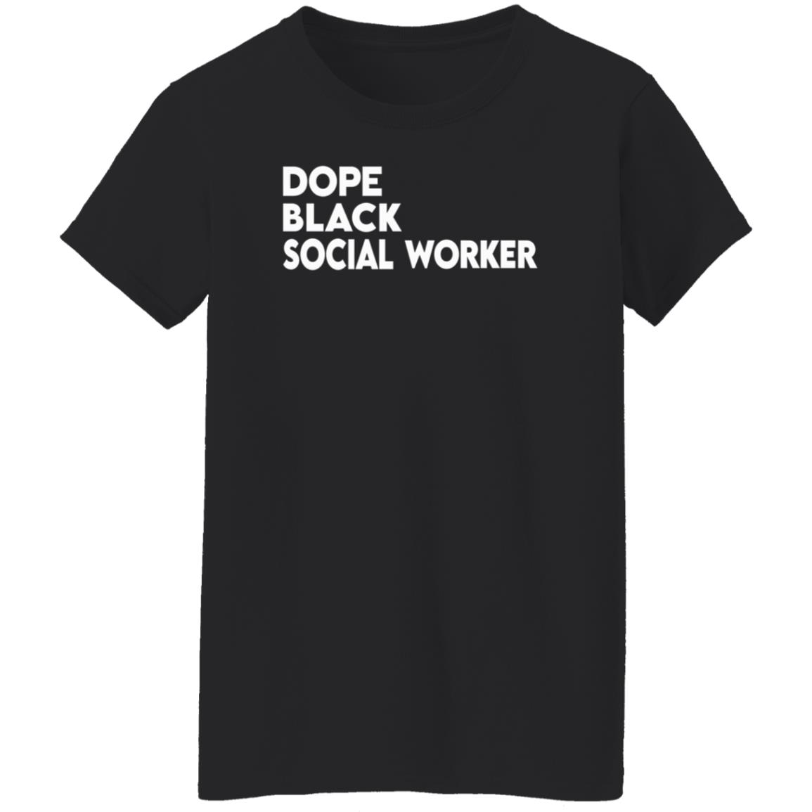 Dope Black Social Worker Hoodie Bashea Williams Dope Black Social Worker Hoodie - Teechipus