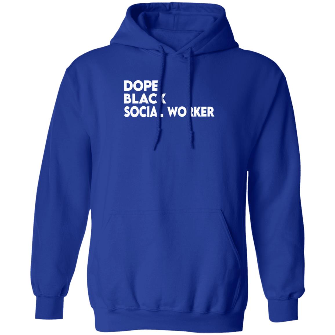 Dope Black Social Worker Hoodie Bashea Williams Dope Black Social Worker Hoodie - Teechipus