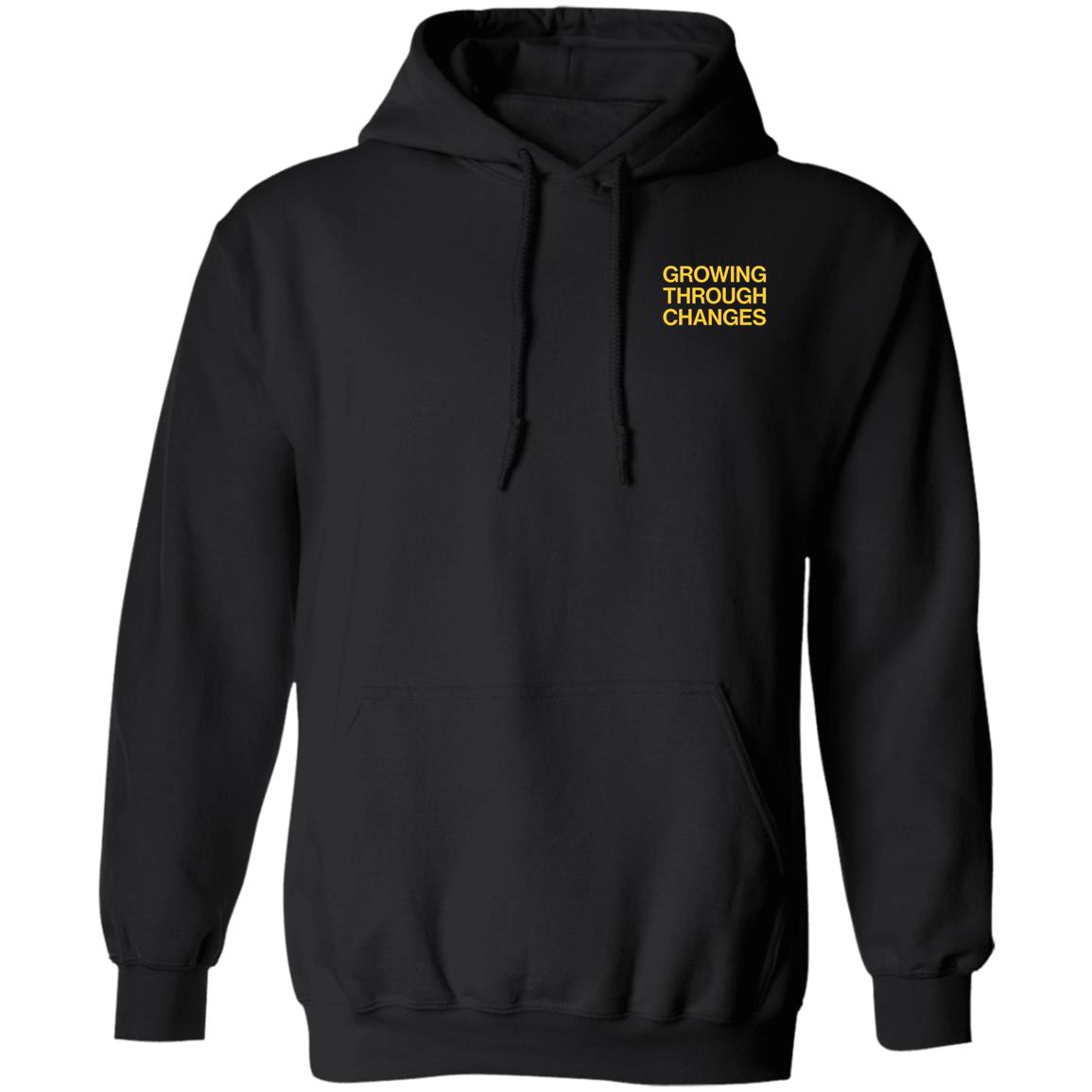 Growing Through Changes Shirt Floriconlabel Store Growing Embroidered Shirt Hoodie Sweatshirt - Teechipus
