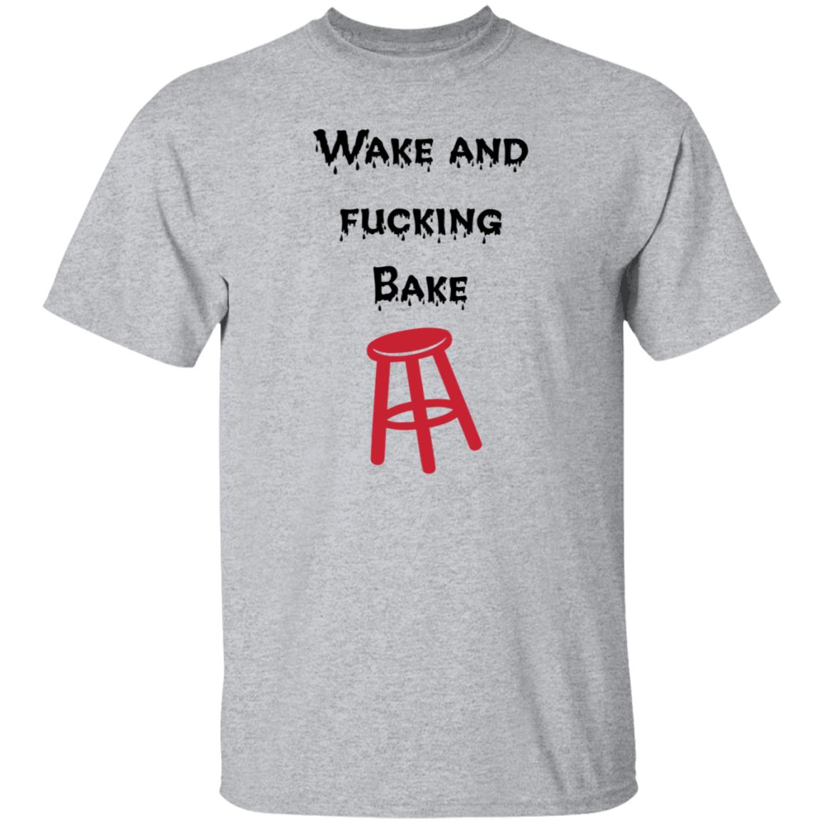 Wake And Fucking Bake Shirt Son of A Boy Dad Wake And Fucking Bake Barstool Shirt Hoodie Sweatshirt - Teechipus